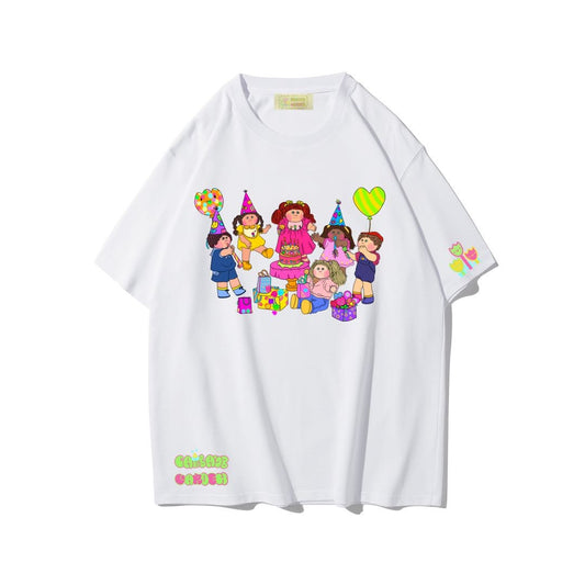 Cabbage Garden Family Cuties Party WhiteTee